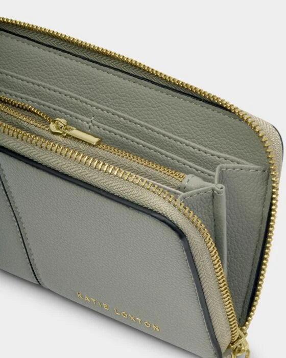 LAIILA LARGE PURSE GRAPHITE GREEN