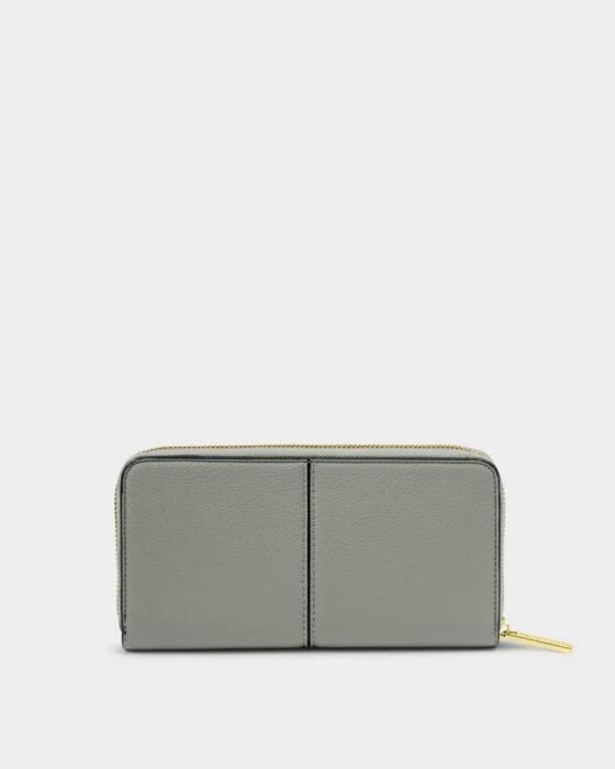 LAIILA LARGE PURSE GRAPHITE GREEN