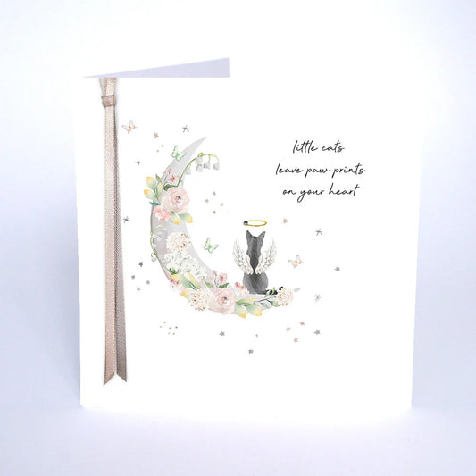 RIBBONS AND ROSES SMALL - Little Cats Leave Paw Prints