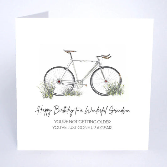 Wonderful Grandson You're Not Getting Older...