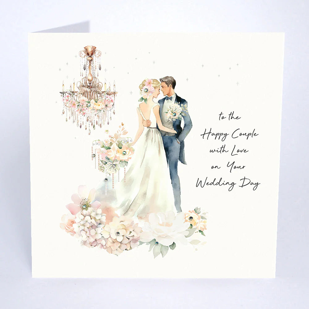 Happy Couple Love on your Wedding Day