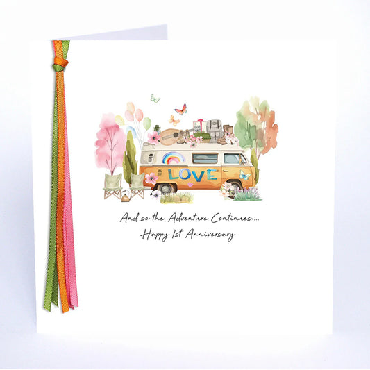 RIBBONS AND ROSE - Happy 1st Anniversary the adventure continues