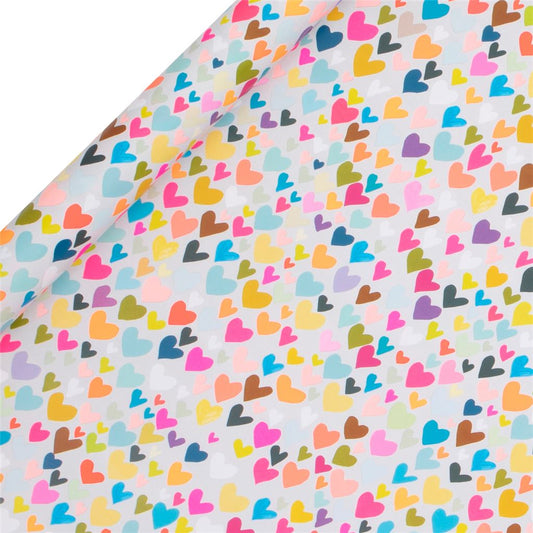 Multi Hearts Besotted Roll Wrap