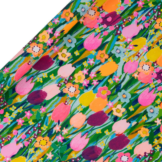 Tulip Meadow Roll Wrap