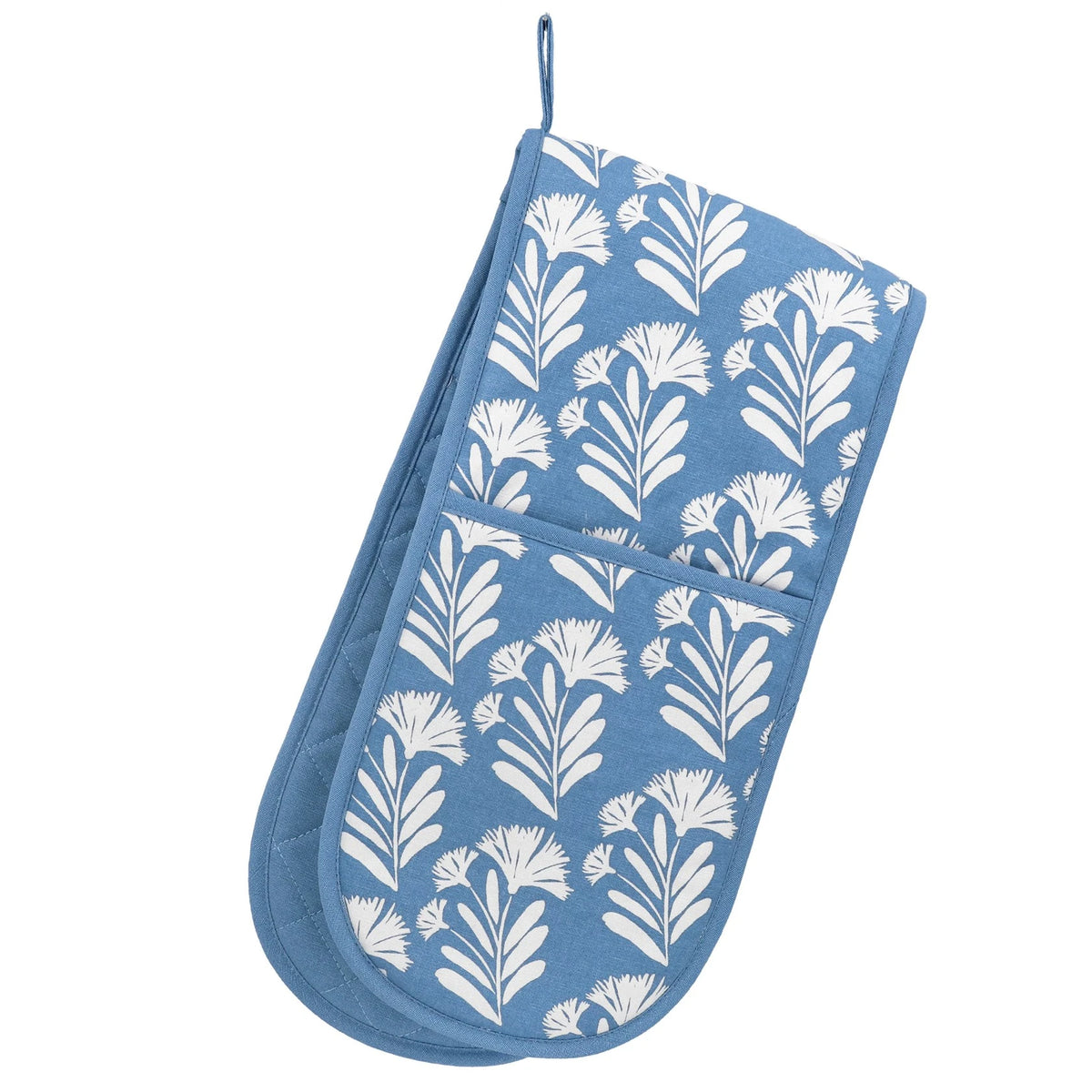 Country Flowers Cotton Double Oven Glove