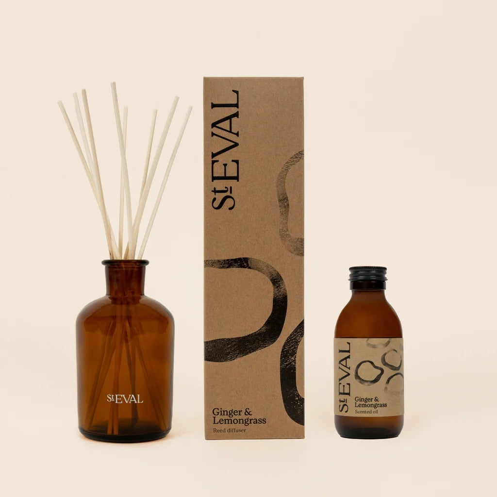 Diffuser Gift Set- Ginger and lemongrass