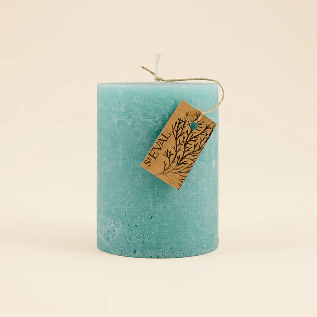 Scented Pillar - Sea Moss and Driftwood