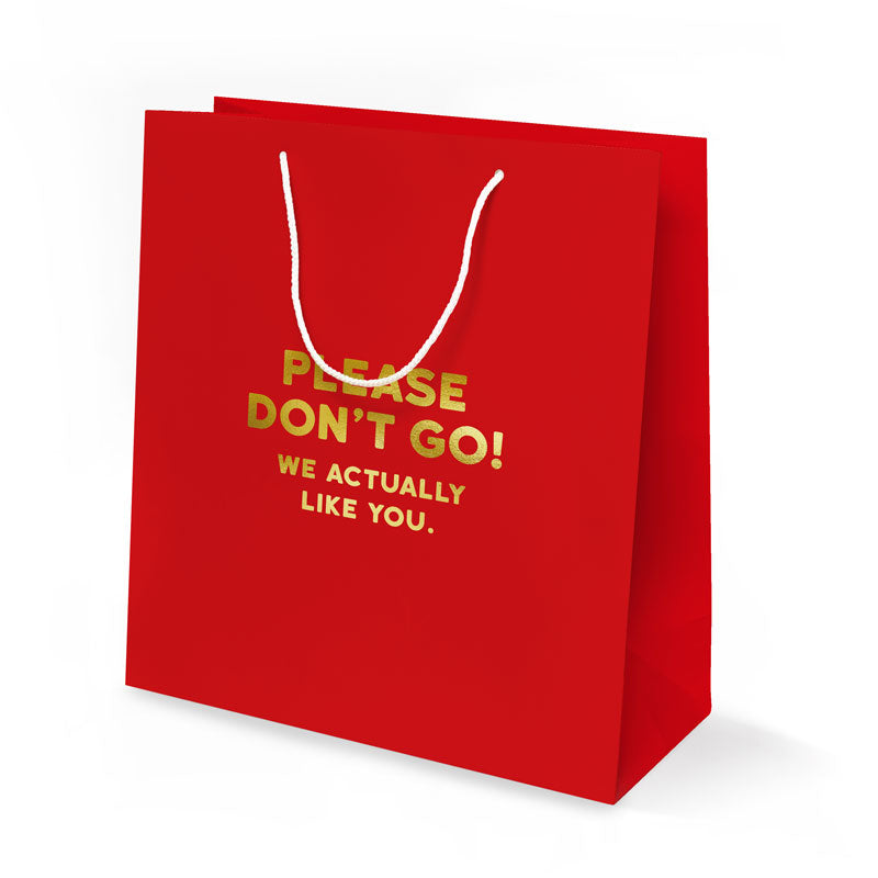 FOOTBALL SEQUIN PATCH GIFT BAG