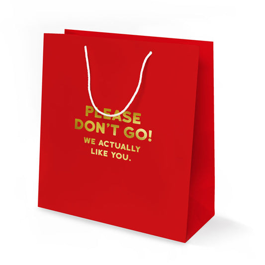 FOOTBALL SEQUIN PATCH GIFT BAG