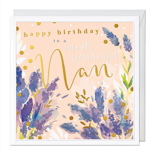 Most Wonderful Nan Birthday