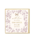 To a Lovely Daughter In Law