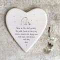 Heart coaster - Those we love don’t go Away