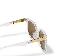 SAVANNAH Sunglasses in WHITE MARBLE