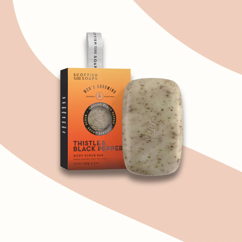 Thistle exfoliating soap 150g