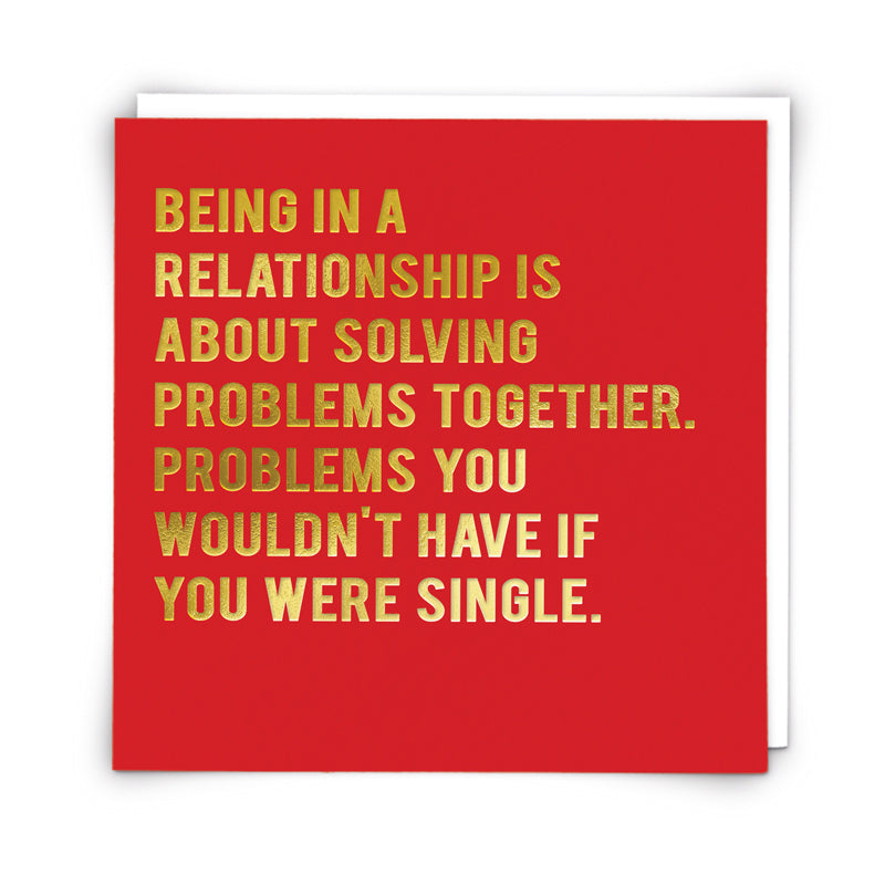 Being Single