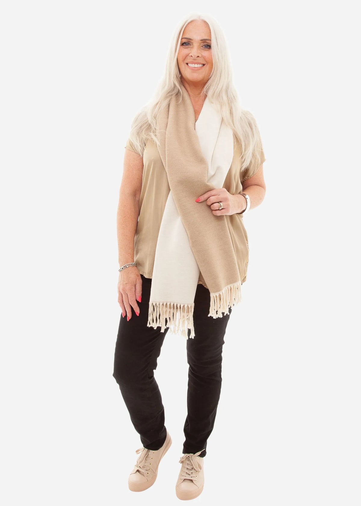 Plain Doubleface Scarf