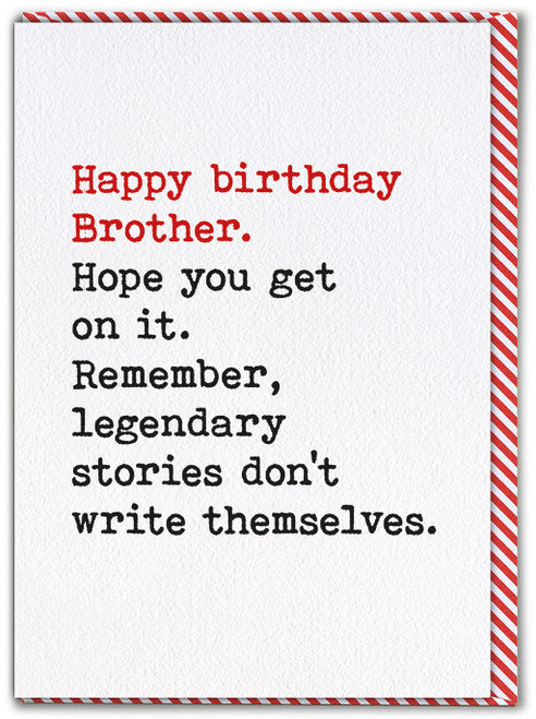 Legendary Stories - Brother