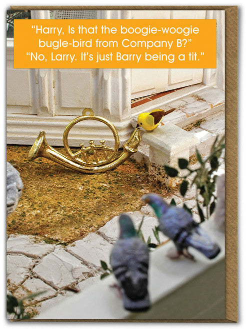 Barry Being A Tit By Teeny Tiny People