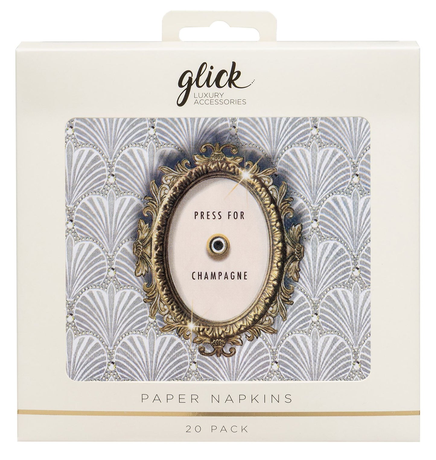 PRESS FOR CHAMPAGNE NAPKINS