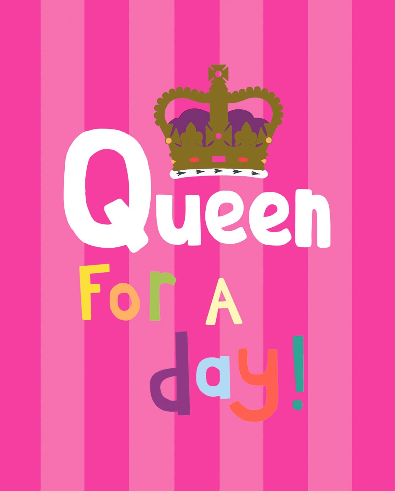 GIFT BAG LARGE - QUEEN FOR A DAY