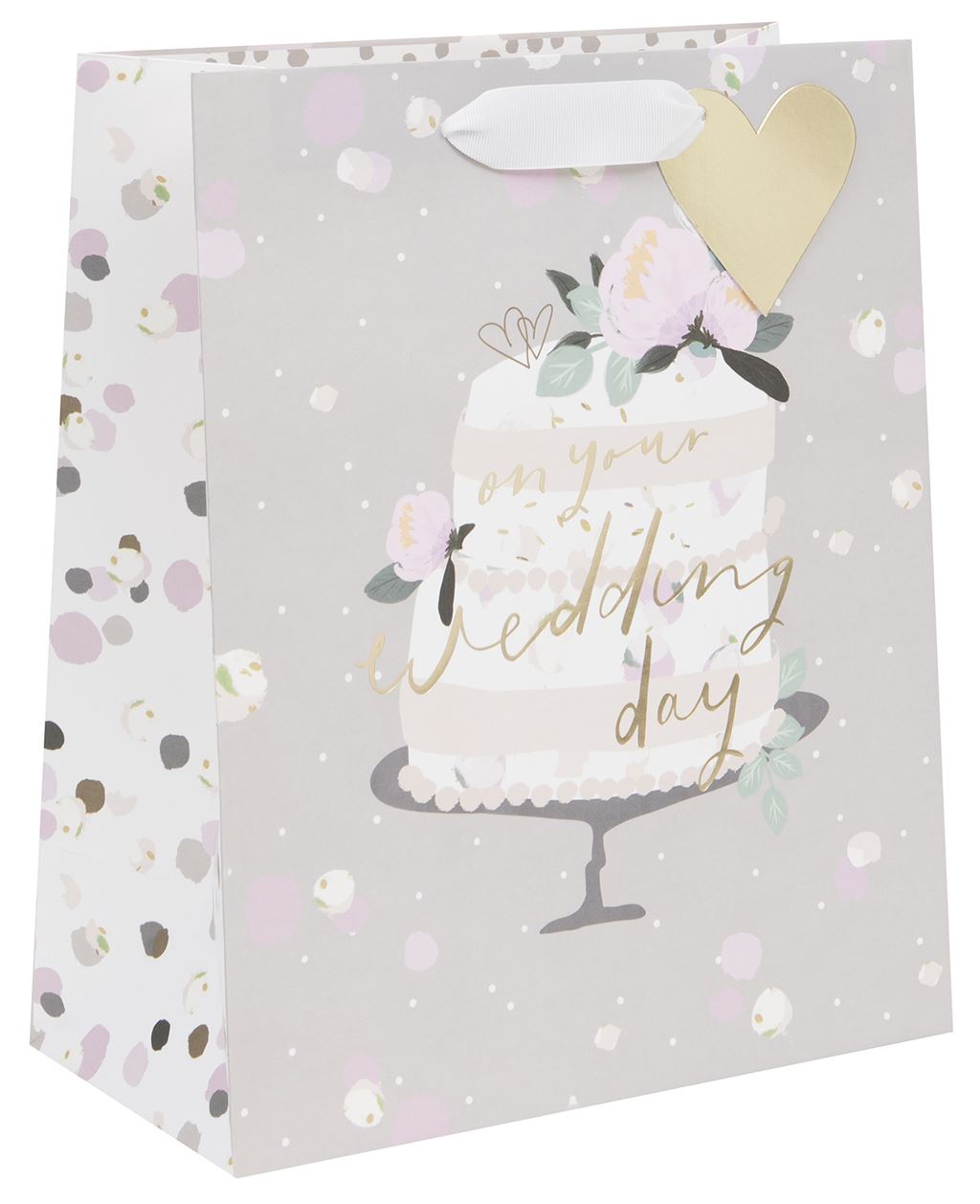 GIFT BAG LARGE - WEDDING CAKE