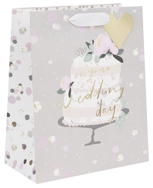 GIFT BAG LARGE - WEDDING CAKE