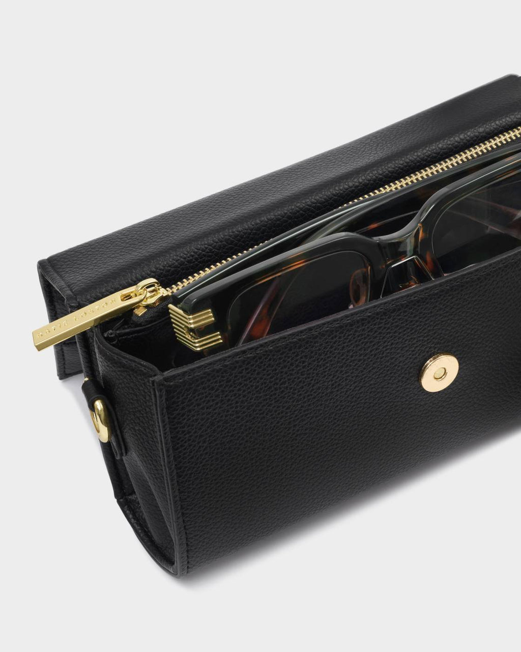 GLASSES AND CARDHOLDER CASE | Black | 10cm x 19cm x 5cm