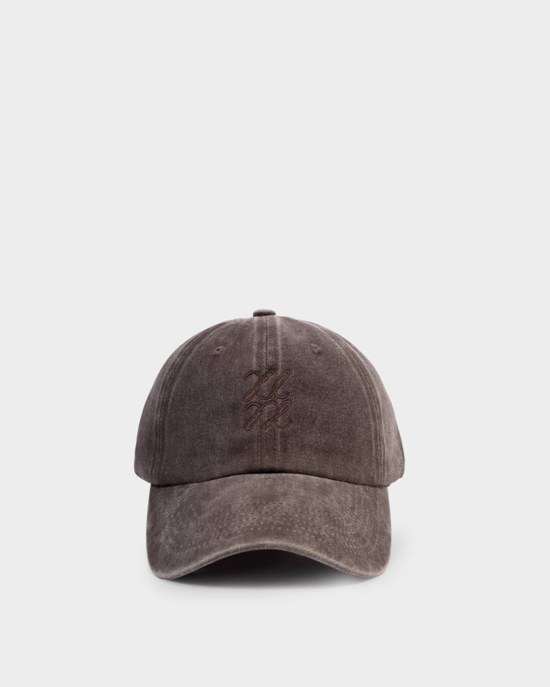 EMBROIDERED CAP CHOCOLATE