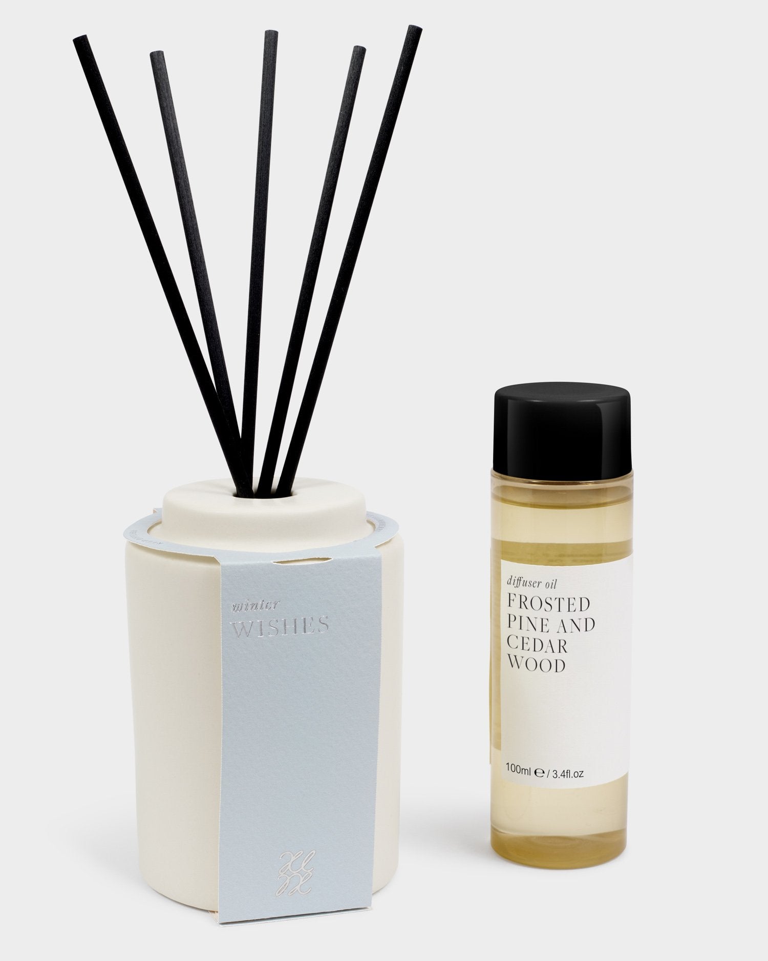 CERAMIC SENTIMENT REED DIFFUSER WINTER WISHES