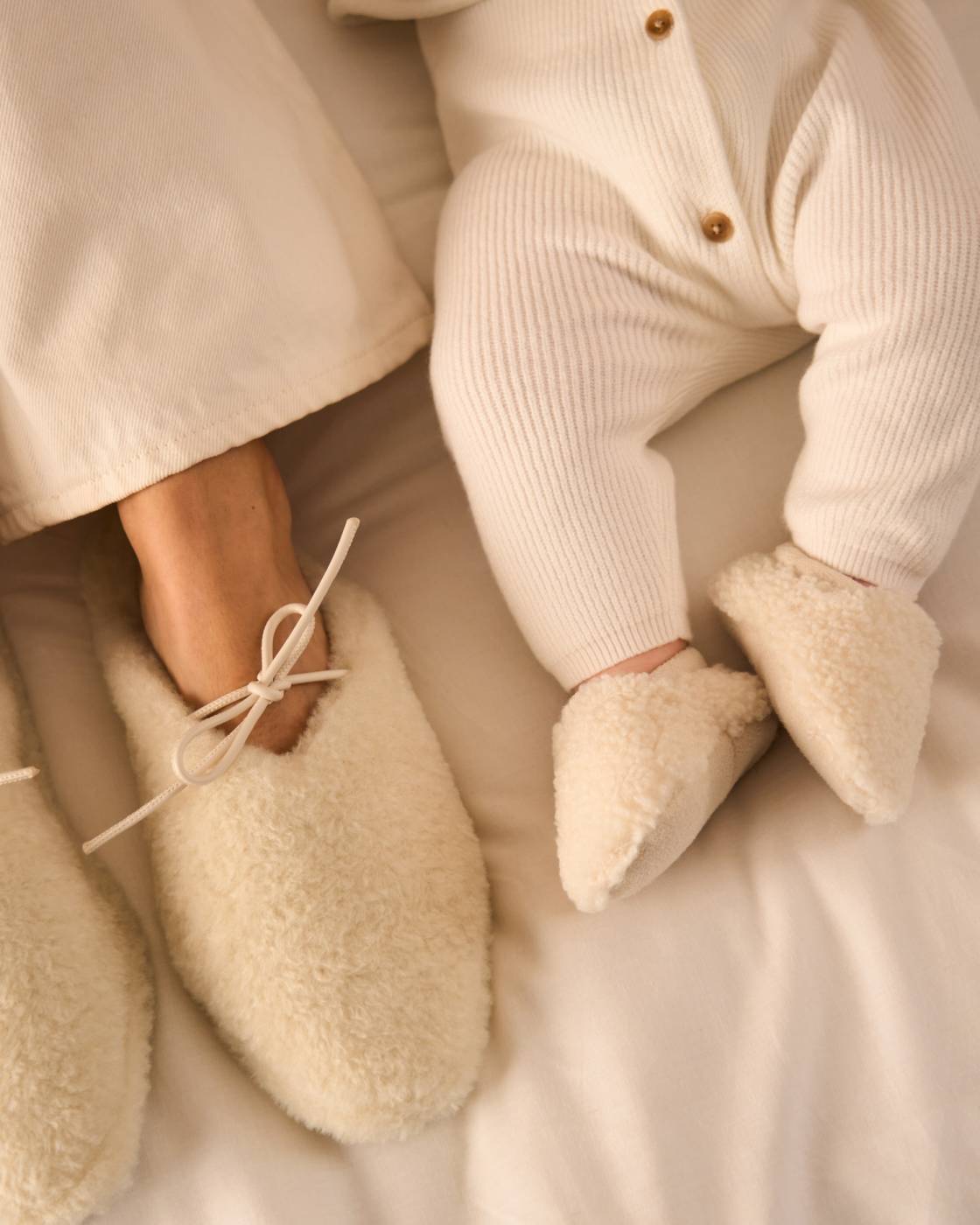 BABY BORG SHOES OFF WHITE
