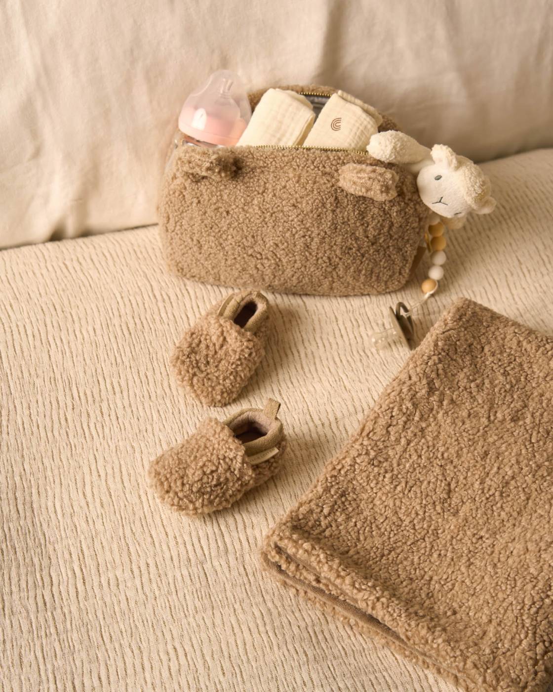 BABY BORG ORGANISER | Tan