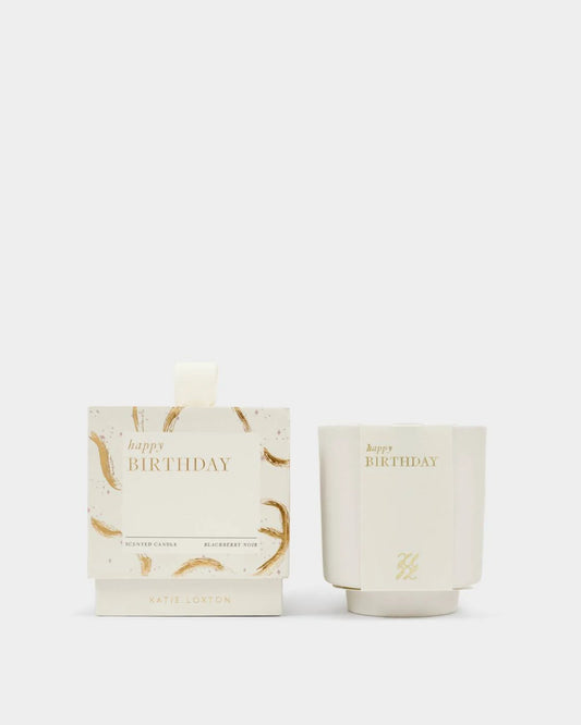 CERAMIC SENTIMENT CANDLE | HAPPY BIRTHDAY