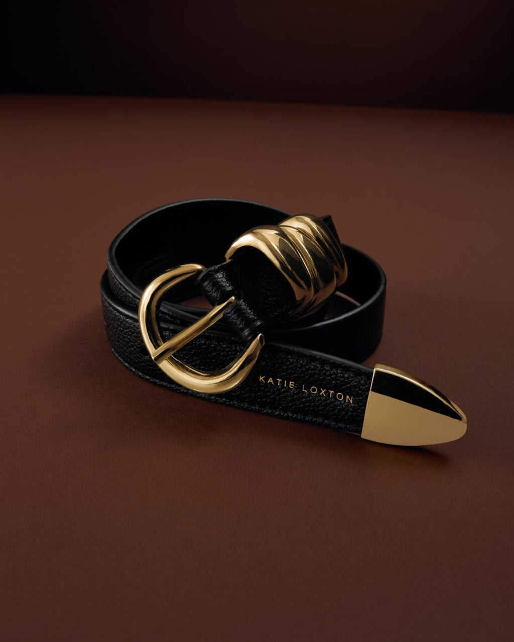 Belt with Organic Loops Black - M/L