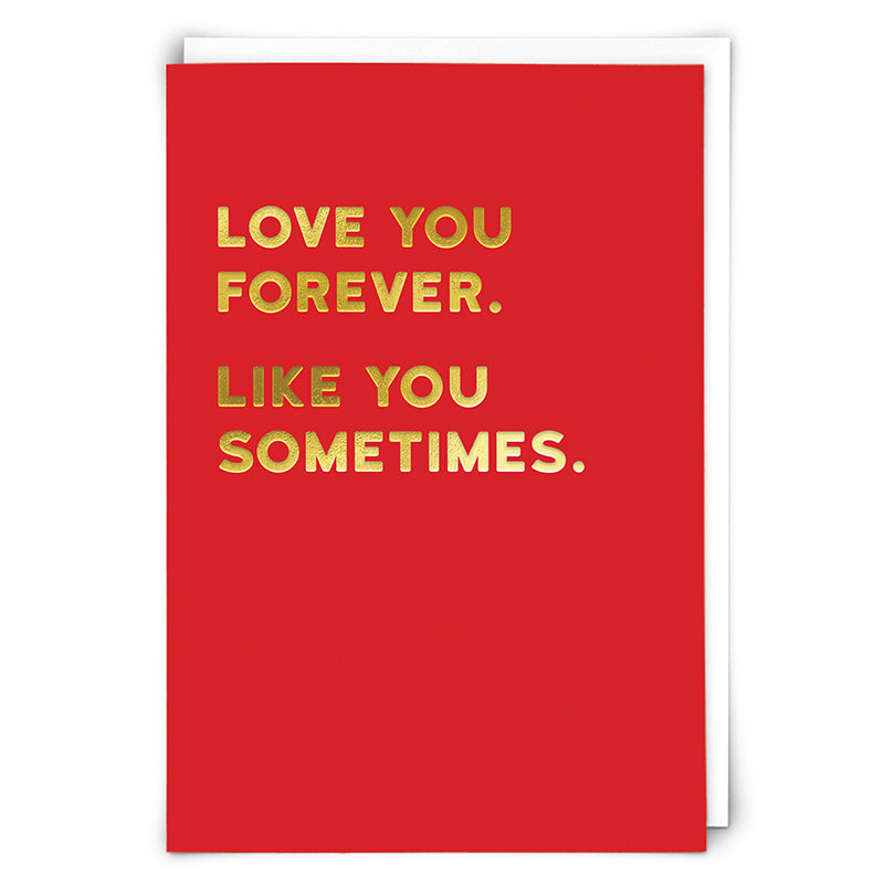 Love You Forever…Sometimes