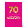 Age 70 Lying
