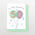 Age 50 balloons