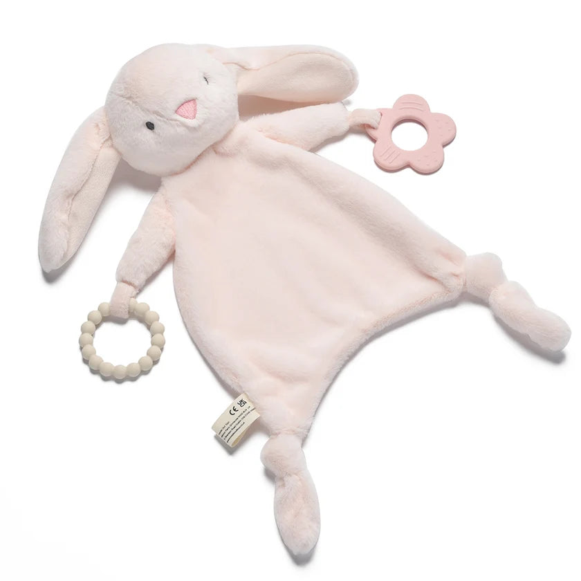 Comforter with silicone ring rabbit