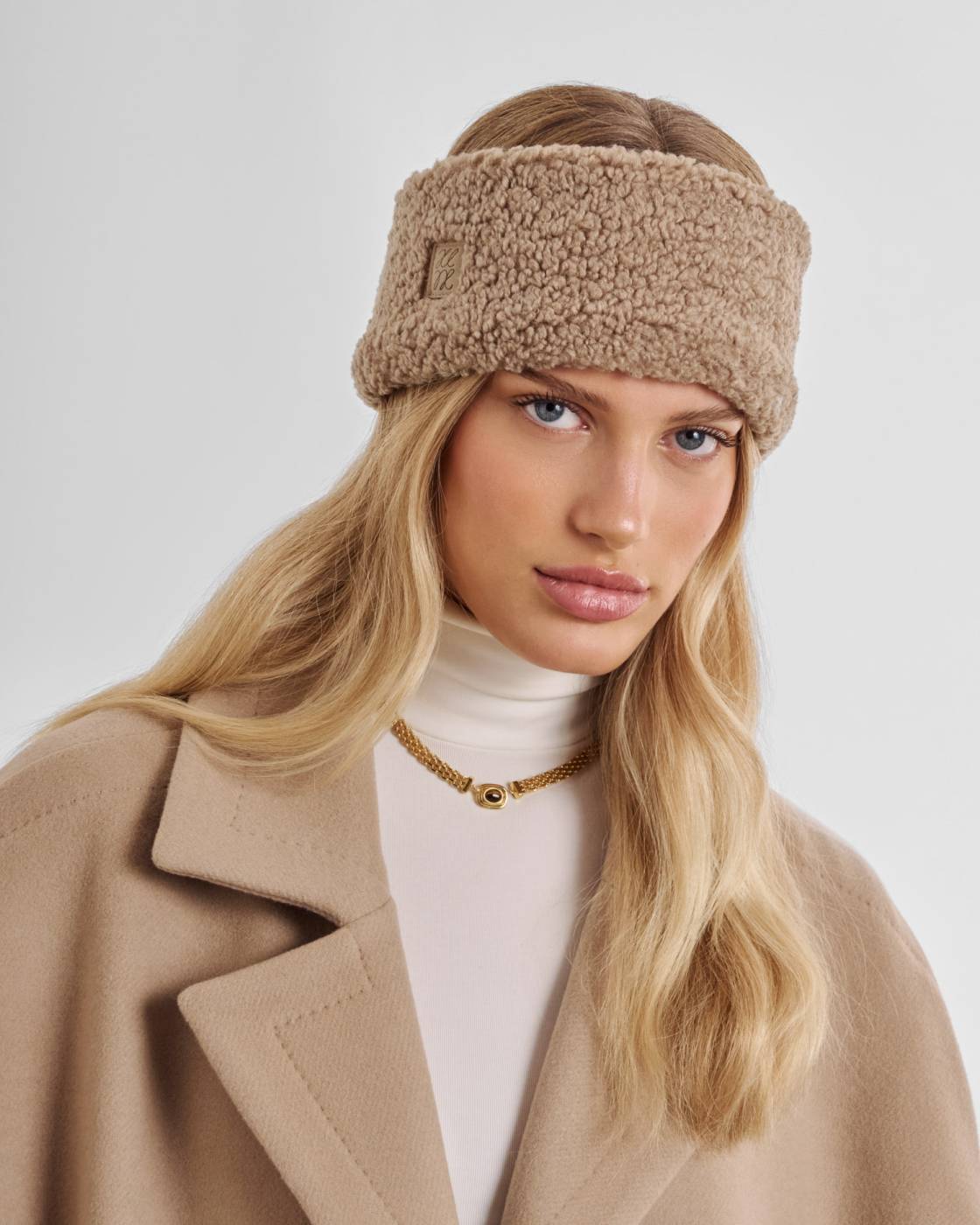 BORG HEADBAND - TAN