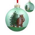 Glass ball 8cm green gruffalo