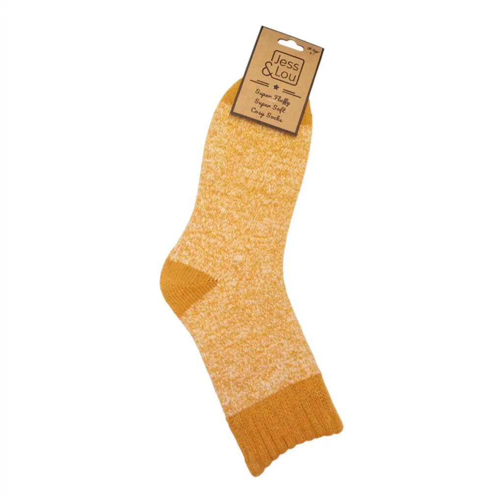 Gold Marl Cosy Sock