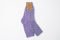 Lavender Dots Cosy Sock