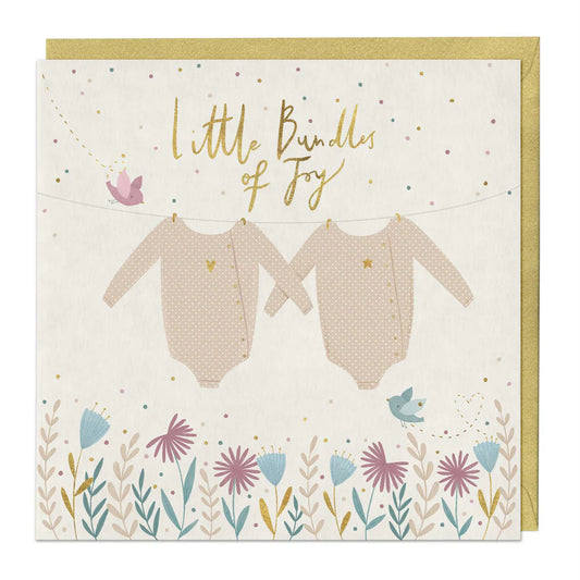 Little Bundles Of Joy New Baby Card