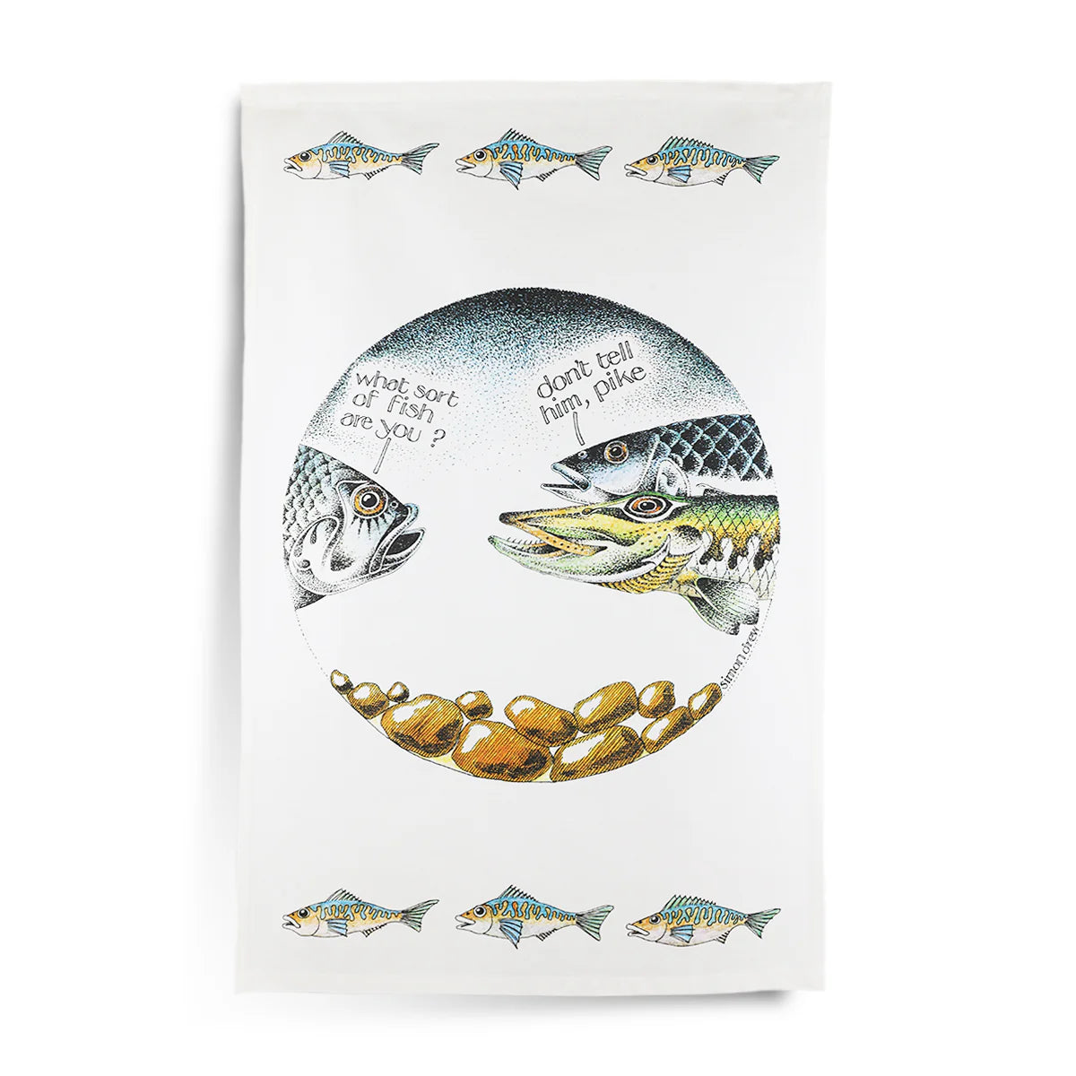 Pike Tea Towel