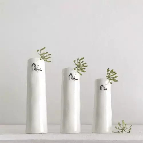 Bud vase trio - Home Family Love