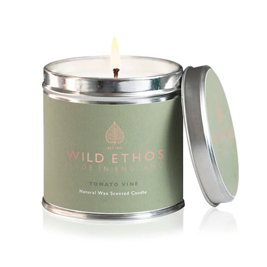 TOMATO VINE TIN CANDLE ETHOS NATURALS