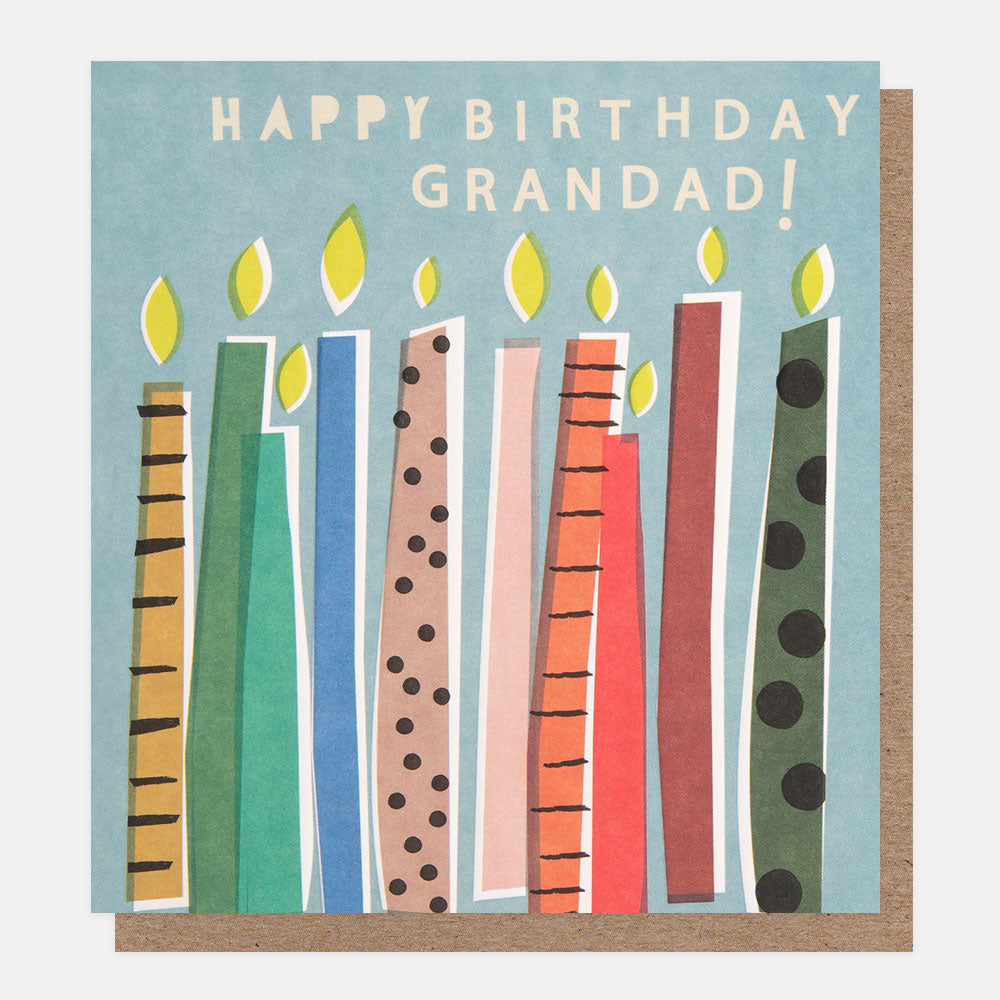 Happy Birthday Grandad Candles