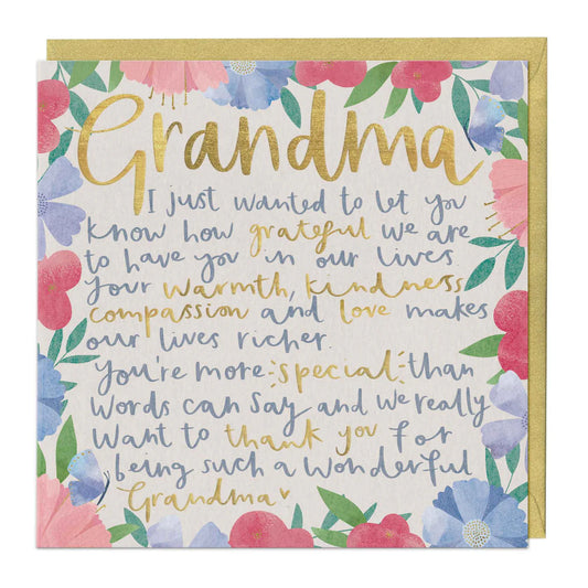 Grandma Special Words