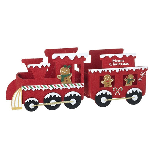 FELT GINGERBREAD TRAIN