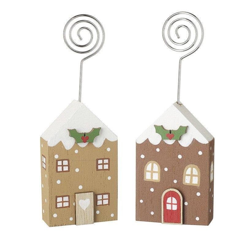 CHRISTMAS HOUSE NAPKIN PLACE SETTING HOLDER