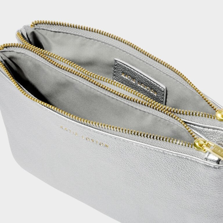 DUO POUCH SILVER